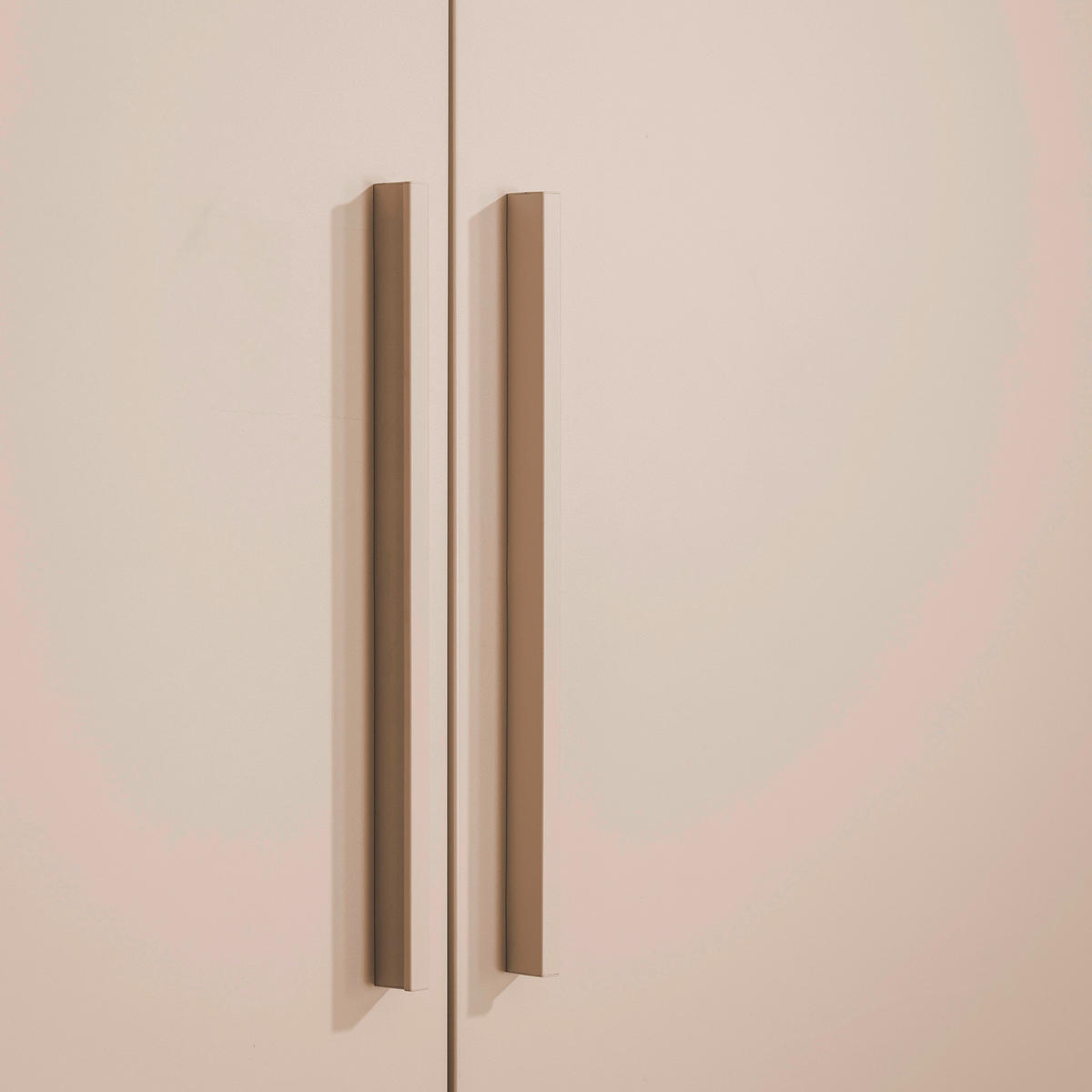 BABYKLEIDERSCHRANK Eefje Beige, Eichefarben  - Eichefarben/Beige, Basics, Holzwerkstoff (123,5/203,5/57,1cm) - Paidi