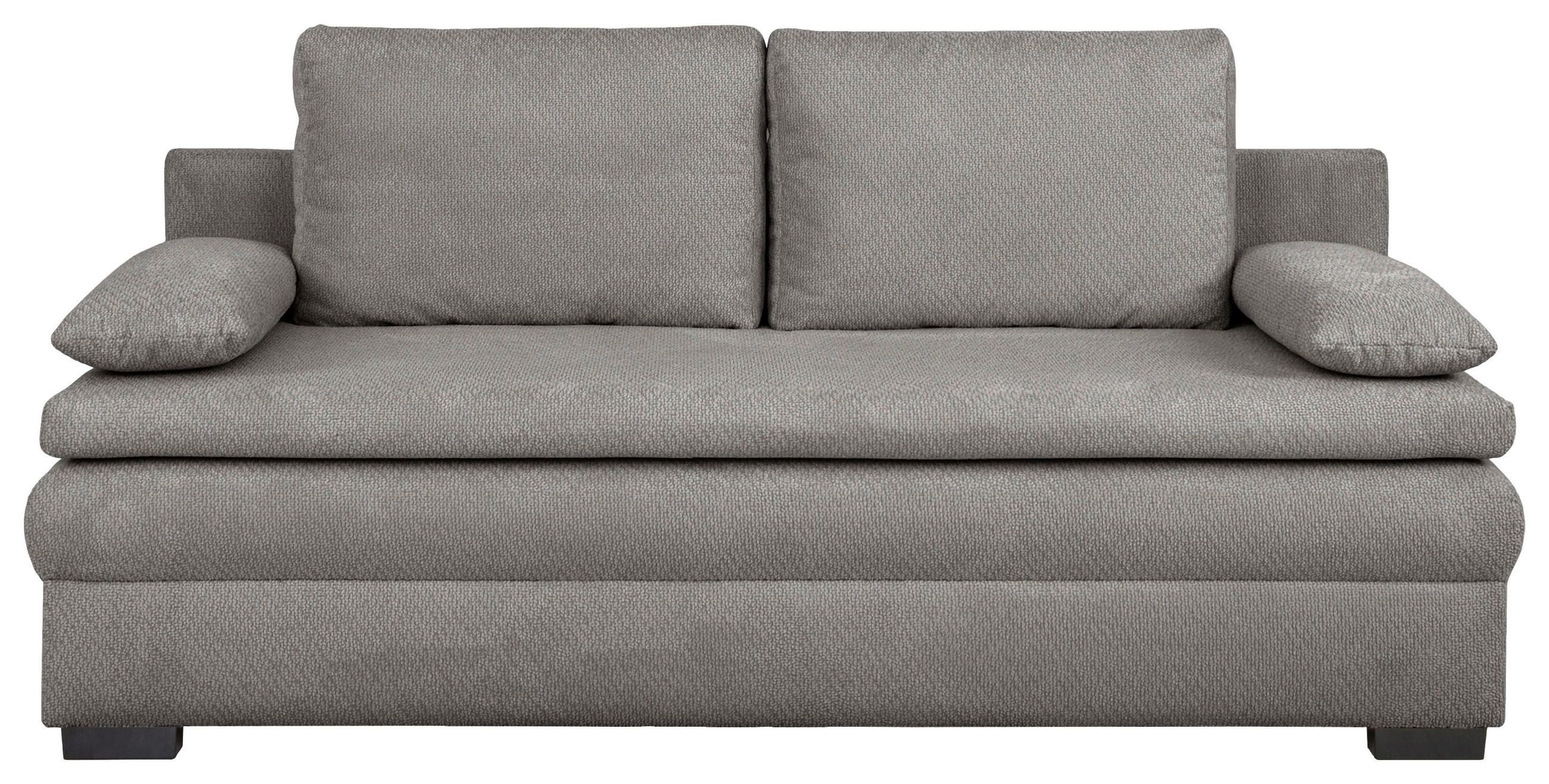 SCHLAFSOFA - Dunkelgrau/Schwarz, KONVENTIONELL, Kunststoff/Textil (195/93/83cm) - Carryhome