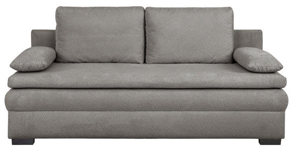 SCHLAFSOFA  in Struktur Dunkelgrau  - Dunkelgrau/Schwarz, KONVENTIONELL, Kunststoff/Textil (195/93/83cm) - Carryhome