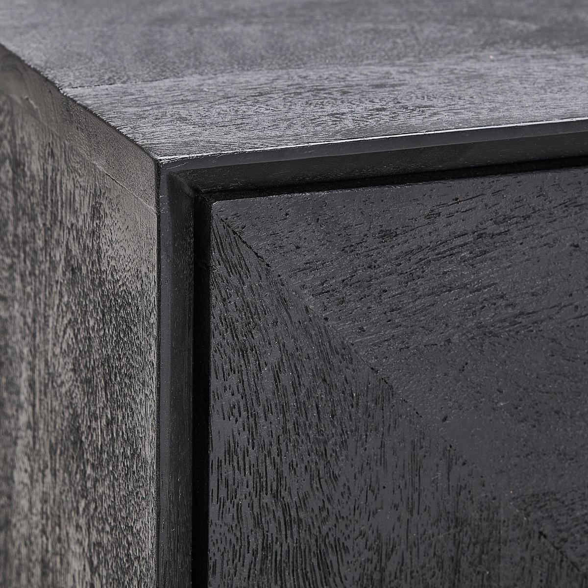 SIDEBOARD  in 180/80/40 cm  - Schwarz, Design, Holz/Metall (180/80/40cm) - Livetastic
