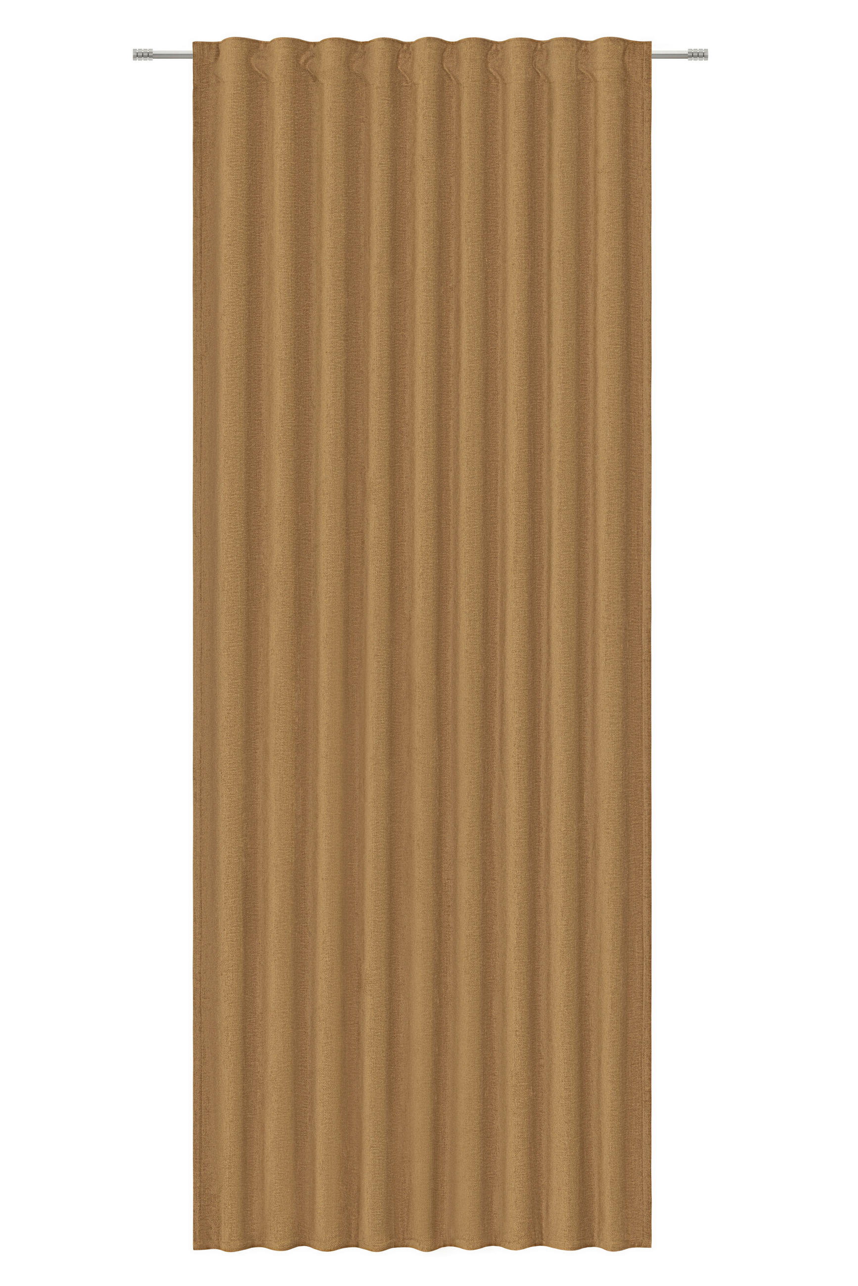 FERTIGVORHANG  blickdicht   140/245 cm  - Currygelb, Basics, Textil (140/245cm) - Esposa