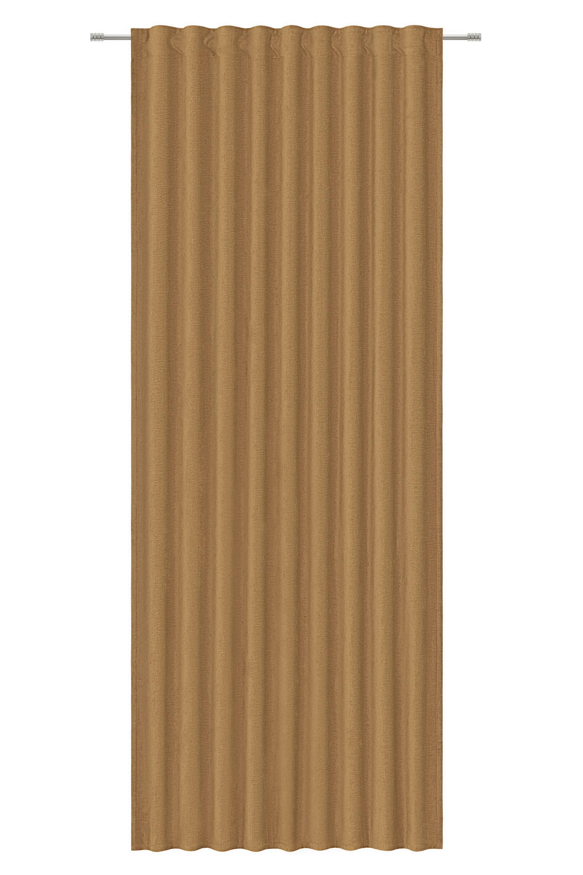 FERTIGVORHANG  blickdicht   140/245 cm  - Currygelb, Basics, Textil (140/245cm) - Esposa