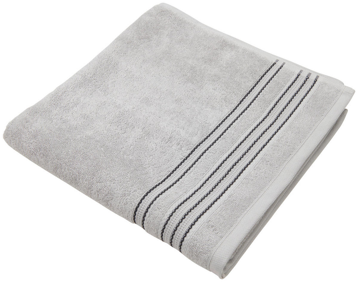 DUSCHHANDDUK 70/140 cm  - silver, Klassisk, textil (70/140cm) - Esposa
