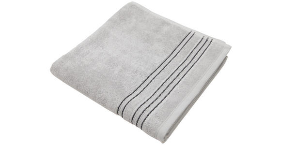 DUSCHTUCH 70/140 cm - Silberfarben, KONVENTIONELL, Textil (70/140cm) - Esposa