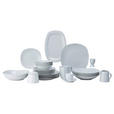 KOMBISERVICE 100-teilig - Weiß, LIFESTYLE, Keramik - Novel
