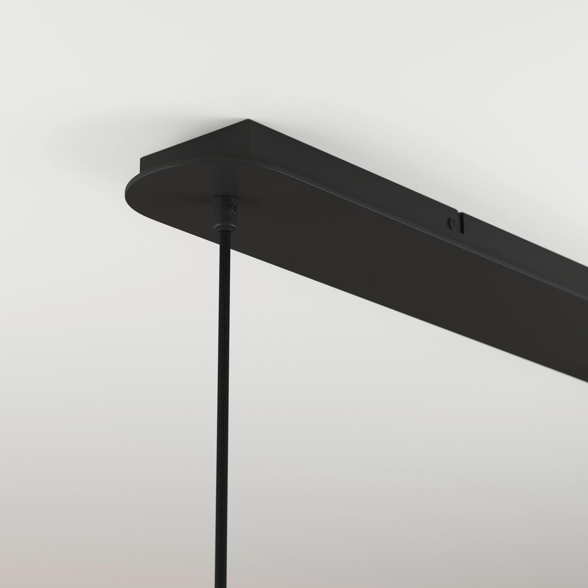 Lustră 97/18/150 cm  - gri închis, Design, sticlă/metal (97/18/150cm) - Dieter Knoll