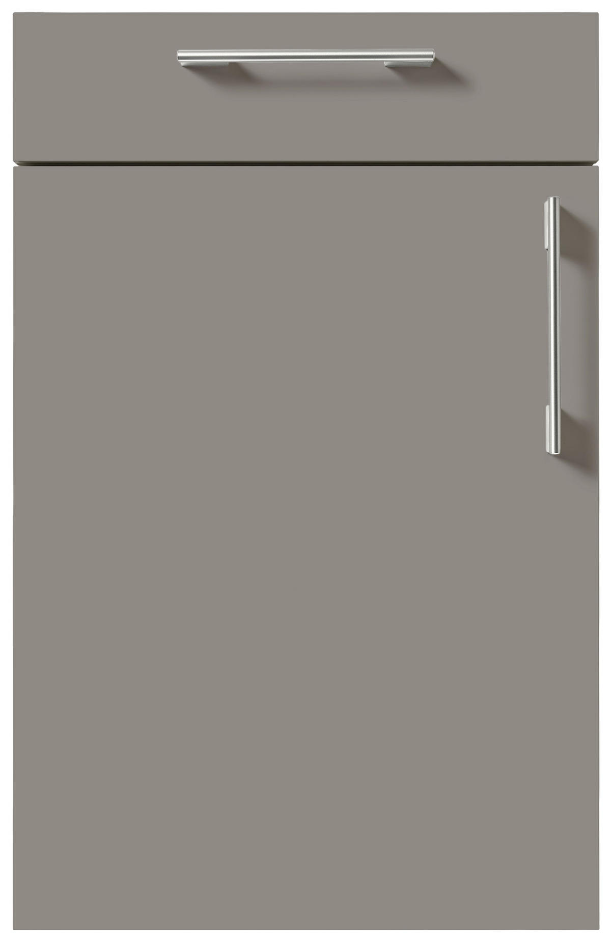 EINBAUKÜCHE   - Eichefarben/Schwarz, Design, Holzwerkstoff - Novel