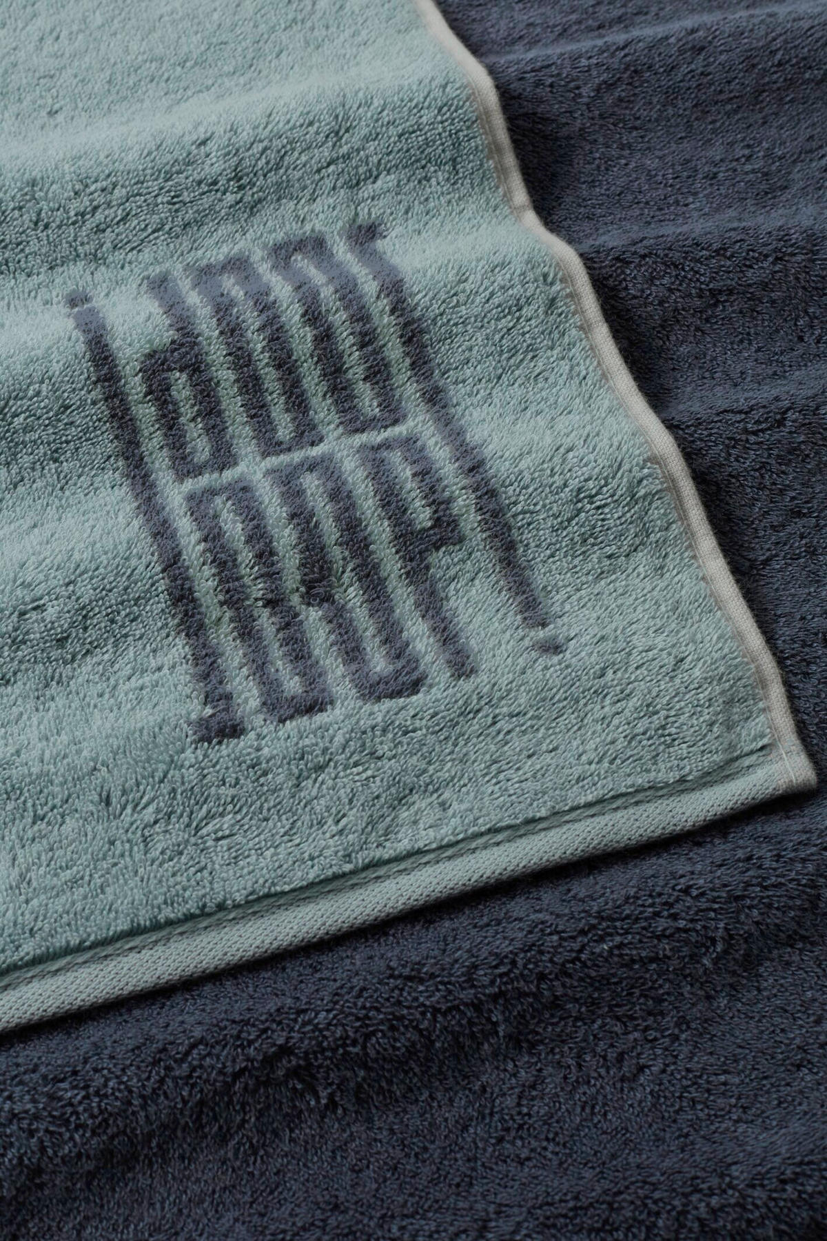 GÄSTETUCHSET 30/50 cm JOOP! BARS Blau 3-teilig  - Blau, Basics, Textil (30/50cm) - Joop! Living