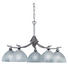 HÄNGELEUCHTE - Chromfarben/Weiß, KONVENTIONELL, Glas/Metall (63cm) HÄNGELEUCHTE - Chromfarben/Weiß, KONVENTIONELL, Glas/Metall (63cm)