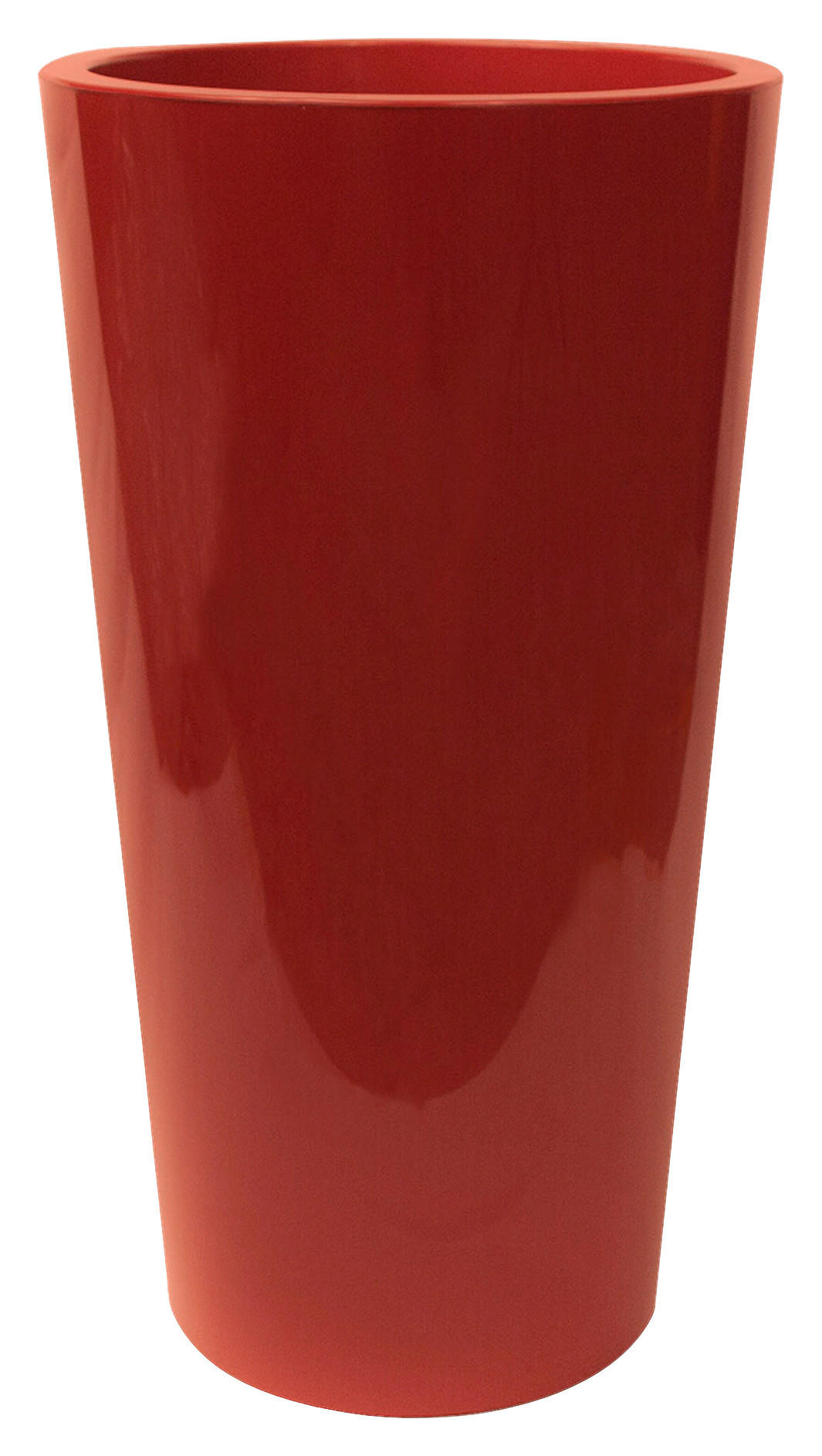 PFLANZENTOPF   - Rot, Basics, Kunststoff (33/61cm)