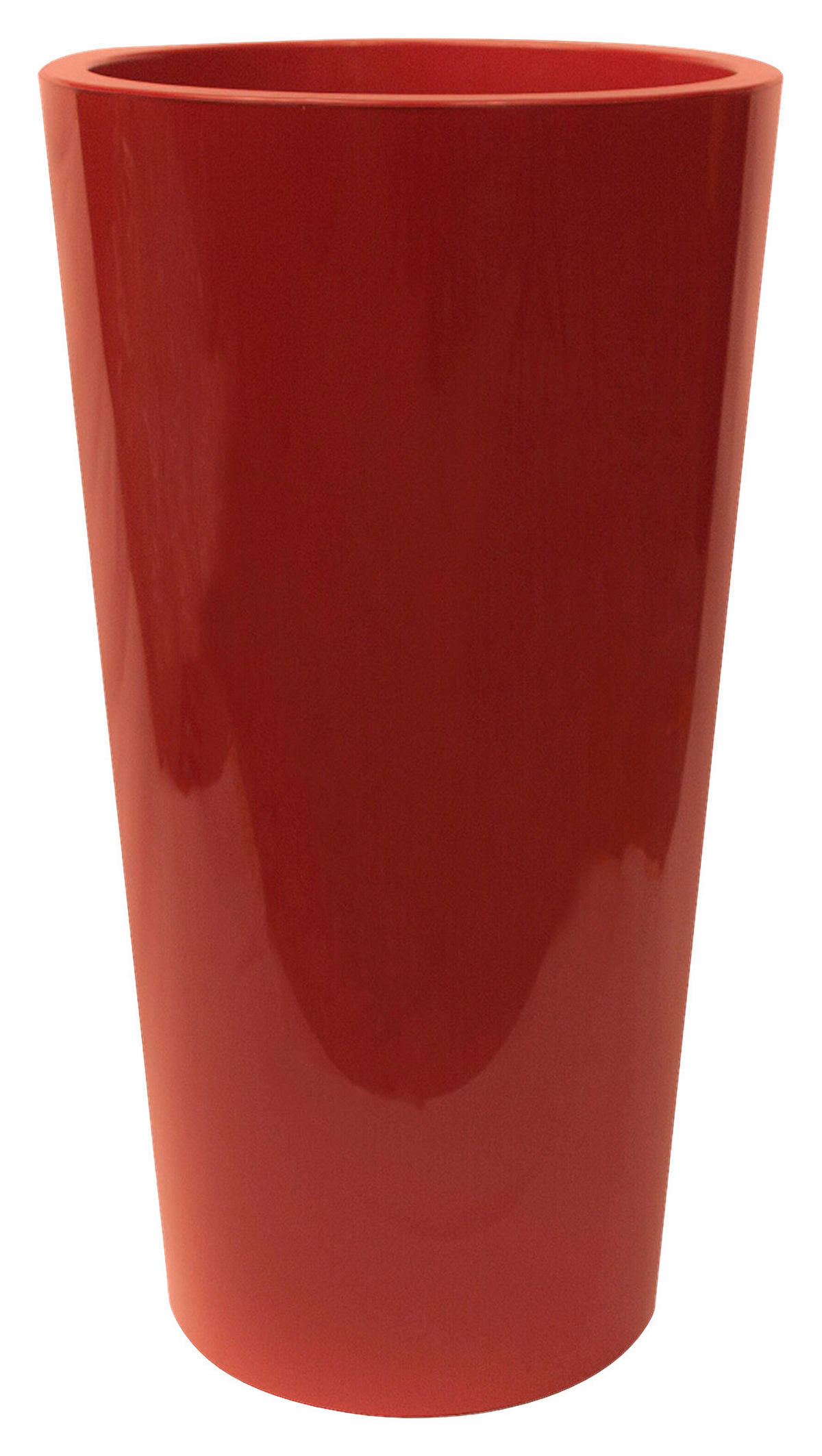 PFLANZENTOPF   - Rot, Basics, Kunststoff (33/61cm)