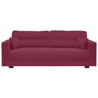 KANAPÉ bordó  - bordó, Basics (240/75/108cm) - Carryhome