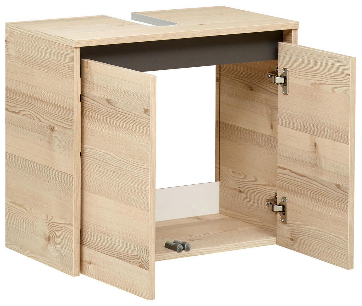 WASCHBECKENUNTERSCHRANK 60/53/33 cm  - Pinienfarben, KONVENTIONELL, Holzwerkstoff (60/53/33cm) - Xora