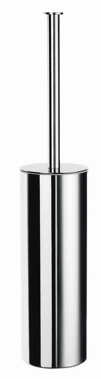 WC-BÜRSTENGARNITUR in Metall  Kunststoff   - Edelstahlfarben, Basics, Kunststoff/Metall (8,9/45cm) - Smedbo