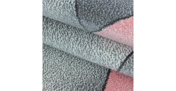 LÄUFER 80/250 cm Beta Pink - Pink, Basics, Textil (80/250cm) - Novel