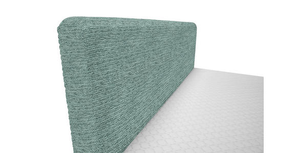 BOXBETT 160/200 cm in Türkis - Türkis/Schwarz, Design, Holz/Holzwerkstoff (160/200cm) - Xora