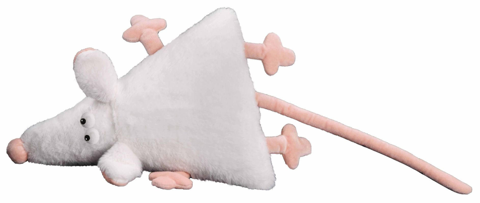 ZIERKISSEN   34/68/8 cm  - Pink/Schwarz, LIFESTYLE, Textil (34/68/8cm)