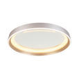 LED-DECKENLEUCHTE 47,5/8,5 cm   - Graphitfarben/Bronzefarben, Trend, Kunststoff/Metall (47,5/8,5cm) - Dieter Knoll