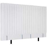 HUVUDGAVEL  - vit, Klassisk, trä/textil (210/131/11cm) - Ambiente