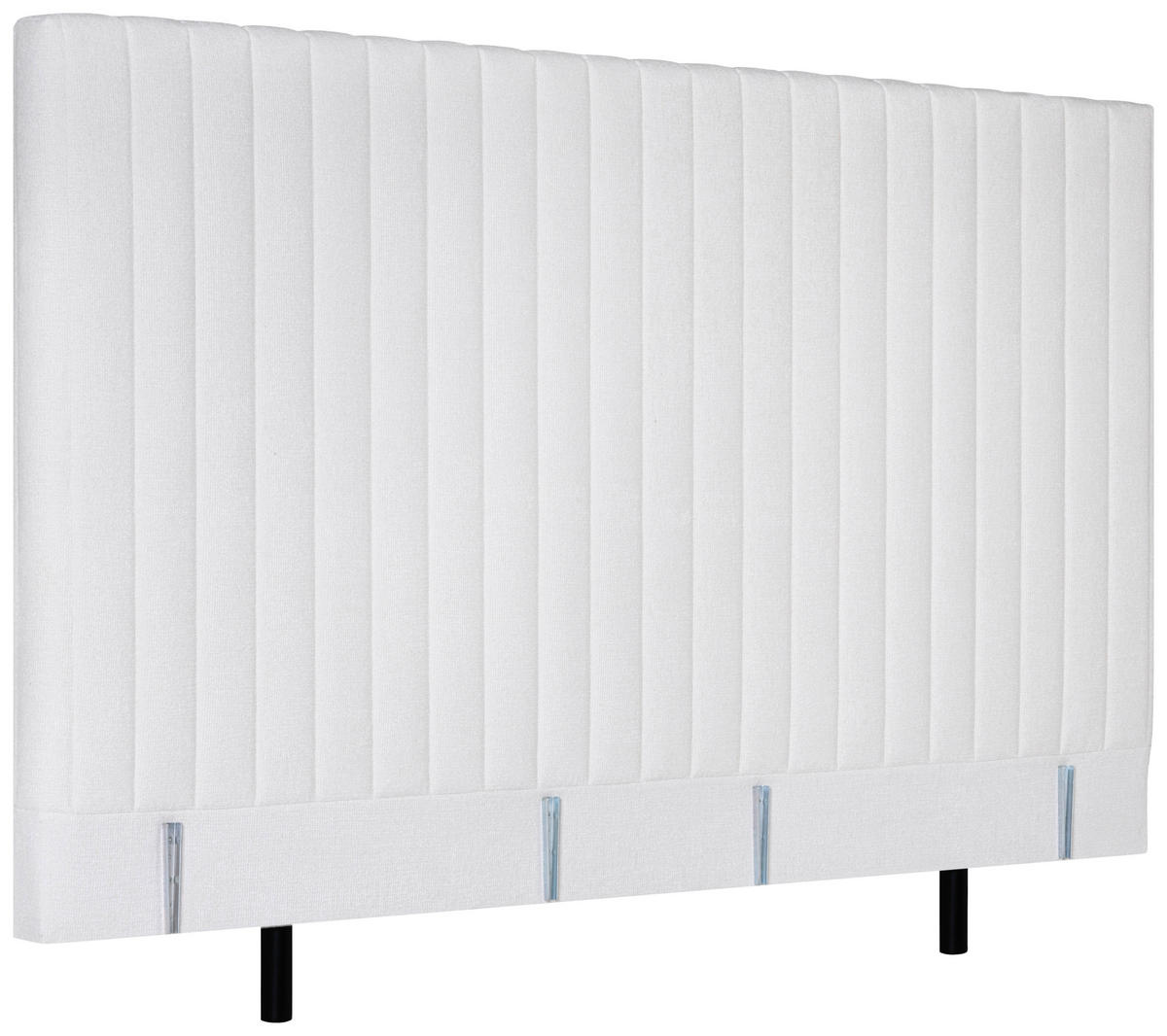 HUVUDGAVEL  - vit, Klassisk, trä/textil (210/131/11cm) - Ambiente