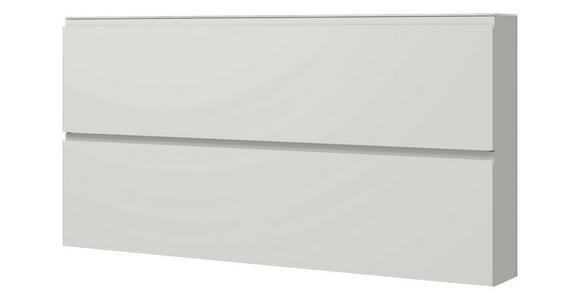 HÄNGESCHUHSCHRANK 160/81/22 cm  - Weiß, Design, Glas/Holzwerkstoff (160/81/22cm) - Moderano