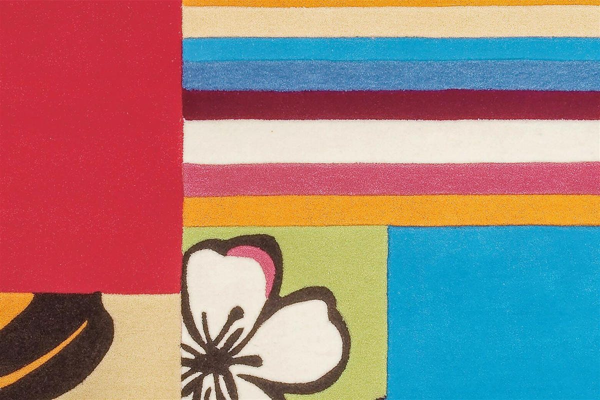 FLACHWEBETEPPICH  Wohnzimmer 170/240 cm Multicolor rechteckig  - Multicolor, Basics, Textil (170/240cm) - Kayoom