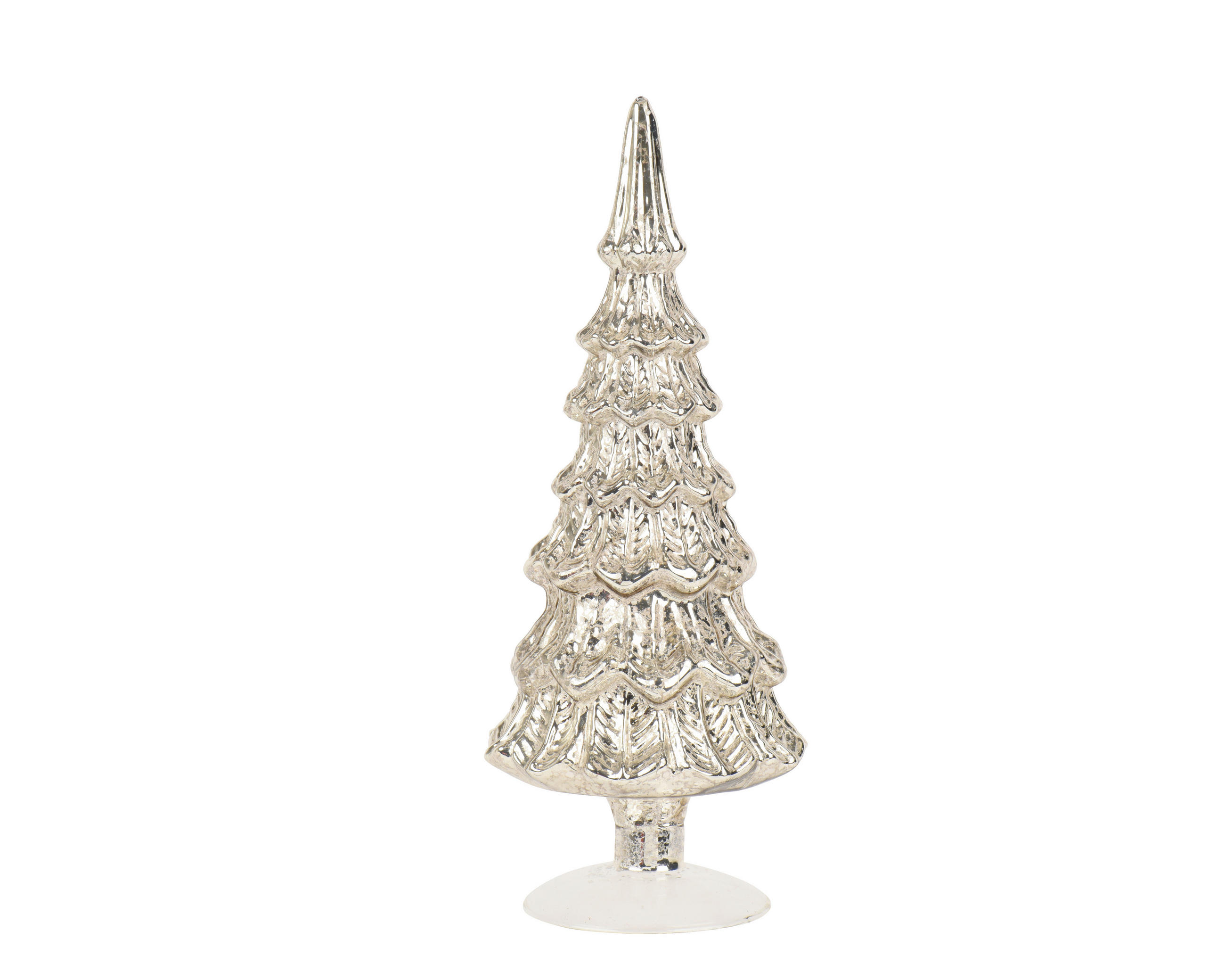 DEKOBAUM - Silberfarben, Basics, Glas (14/14cm)