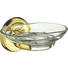 SEIFENSCHALE Metall, Glas - Messingfarben, Basics, Glas/Metall SEIFENSCHALE Metall, Glas - Messingfarben, Basics, Glas/Metall