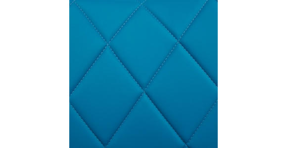 STUHL in Metall, Textil Blau, Schwarz - Blau/Schwarz, Design, Textil/Metall (49/90/61cm) - Hom`in