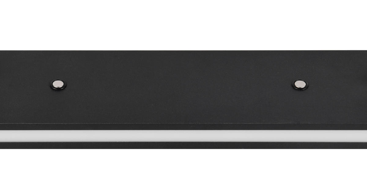 LED-PENDELLEUCHTE 109/9/200 cm    - Weiss/Schwarz, Design, Kunststoff/Metall (109/9/200cm) - Trio Leuchten