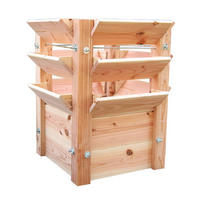 VYVÝŠENÝ ZÁHON   - farba smrekovca, Basics, drevo (65/73/65cm)