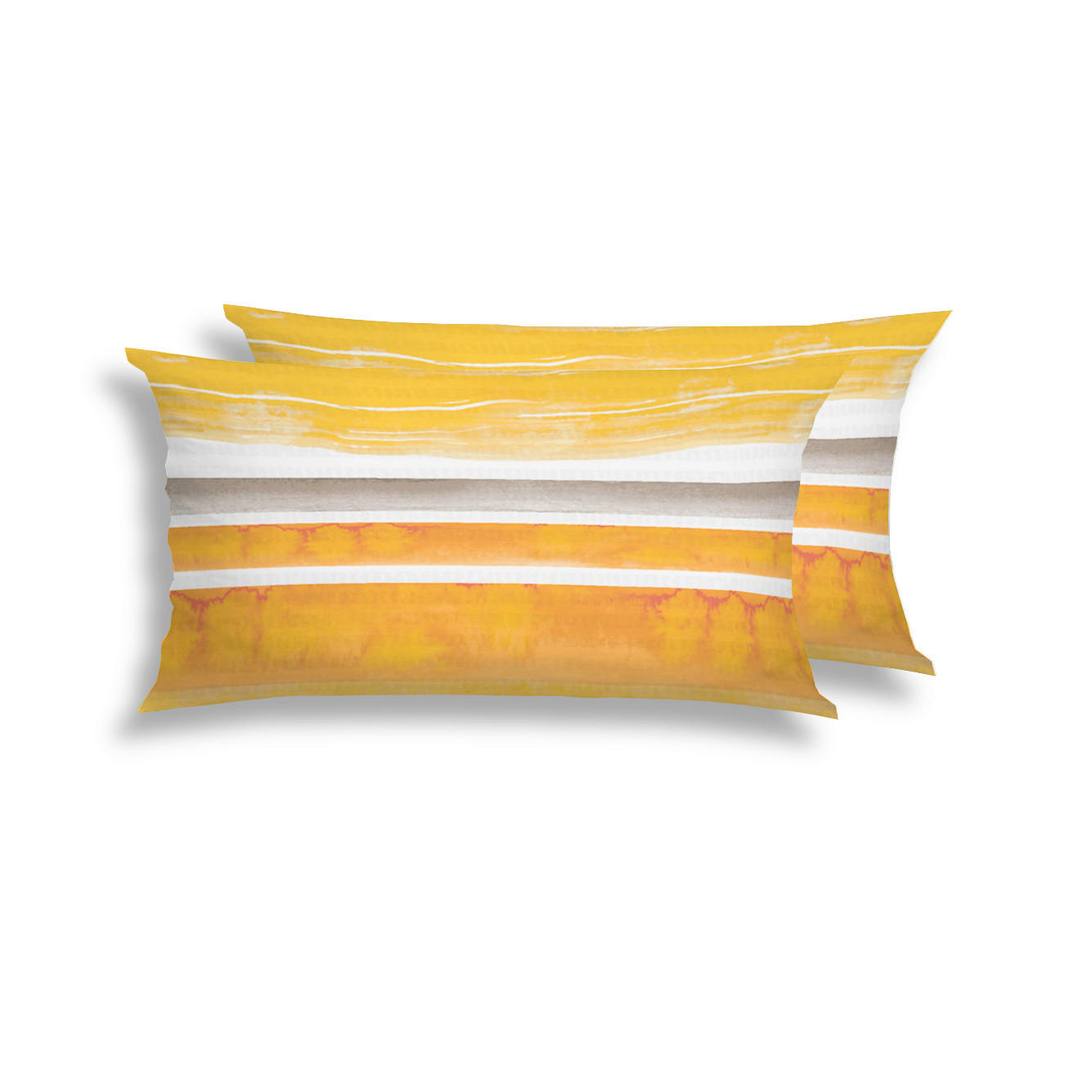 KOPFPOLSTERBEZUG 40/80 cm  - Gelb, Design, Textil (40/80cm) - Florella