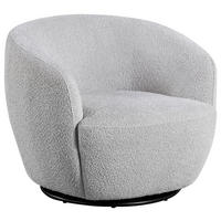 KŘESLO, textil, šedá - šedá/černá, Design, kov/textil (84/73/84cm) - Carryhome