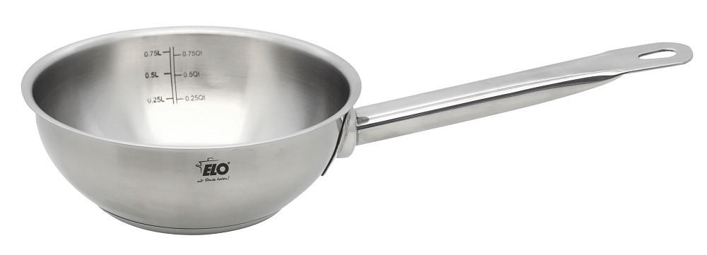 ELO Stielkasserolle Profi Cuisine Silber