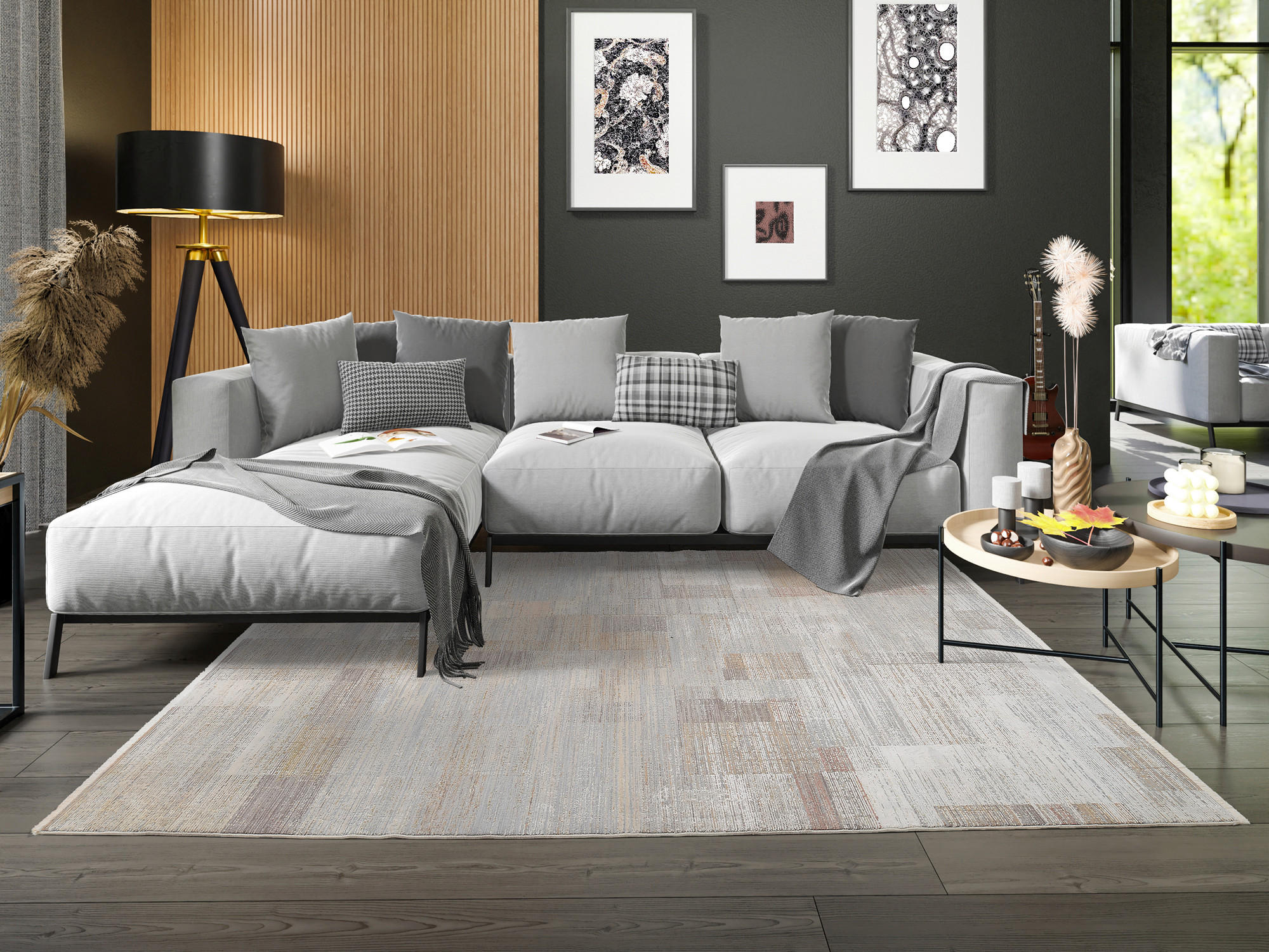WEBTEPPICH 200/290 cm Tinto Citta Gelb  - Gelb, Design, Textil (200/290cm) - Dieter Knoll