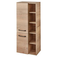 MIDISZEKRÉNY 50/121/33 cm  - tölgyfa, Design, faalapú anyag/Üveg (50/121/33cm) - Sadena