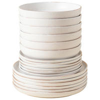 KOMBISERVICE Creme VERMONT 18-teilig 6 Personen  - Creme, Basics, Keramik - Costa Nova