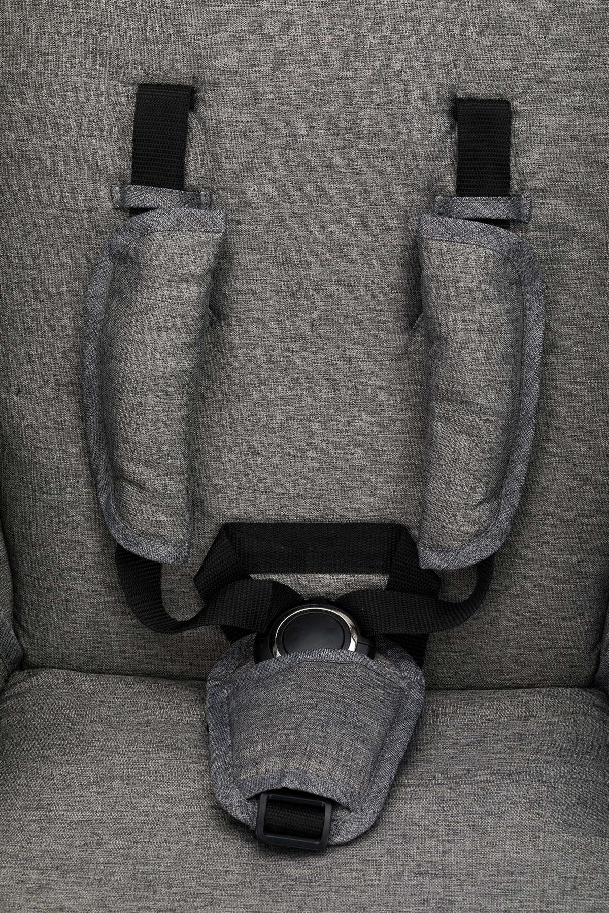 KINDERWAGENSET LIVERPOOL  - Schwarz/Grau, Basics, Textil/Metall (59/93/104cm) - My Baby Lou
