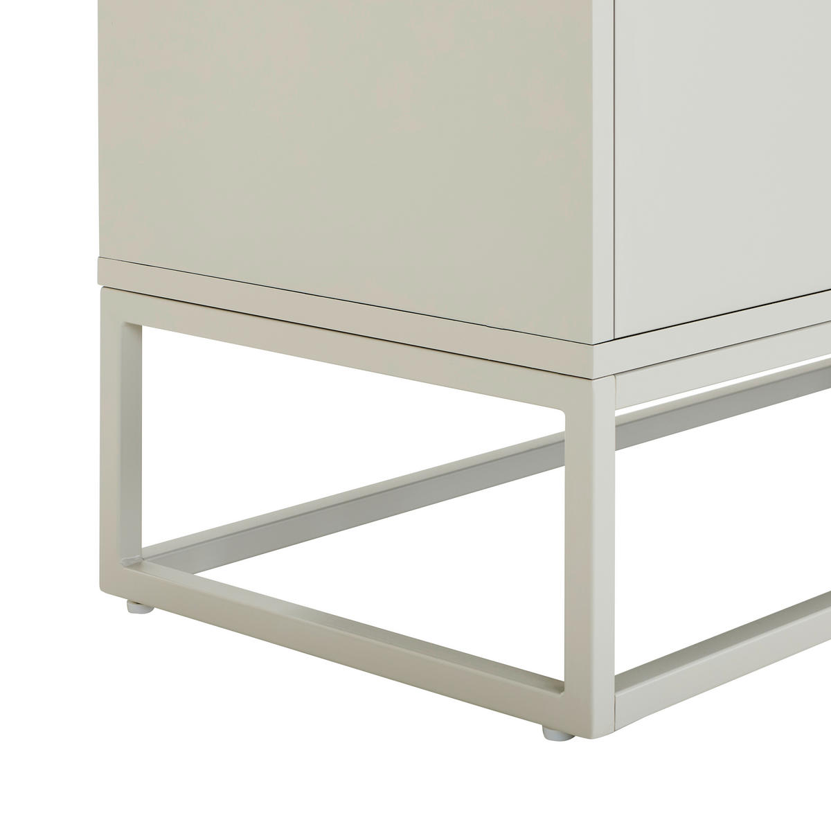 SIDEBOARD Libreville 180/52/40 cm  - Kaschmir/Weiß, Design, Holzwerkstoff/Metall (180/52/40cm) - MID.YOU