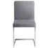 SCHWINGSTUHL in Metall, Textil Grau, Edelstahlfarben - Edelstahlfarben/Grau, Design, Textil/Metall (45/91/58cm) - Moderano SCHWINGSTUHL in Metall, Textil Grau, Edelstahlfarben - Edelstahlfarben/Grau, Design, Textil/Metall (45/91/58cm) - Moderano