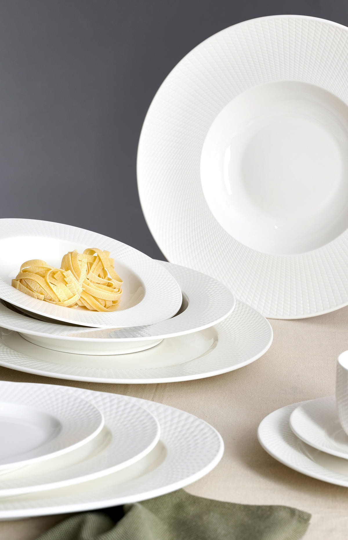 TAFELSERVICE Saphir 12-teilig  - Weiss, Konventionell, Keramik (28,5/20,5/28,5cm) - Ritzenhoff Breker