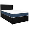 BOXBETT 120/200 cm  in Blau, Schwarz  - Blau/Schwarz, KONVENTIONELL, Holz/Holzwerkstoff (120/200cm) - MID.YOU