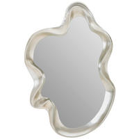 WANDSPIEGEL 65/104/7 cm  - Silberfarben, Design, Glas/Holzwerkstoff (65/104/7cm) - Novel