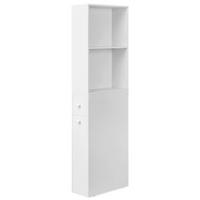 MIDISCHRANK 40/134.4/18 cm  - Weiß, Trend, Holzwerkstoff (40/134.4/18cm) - MID.YOU