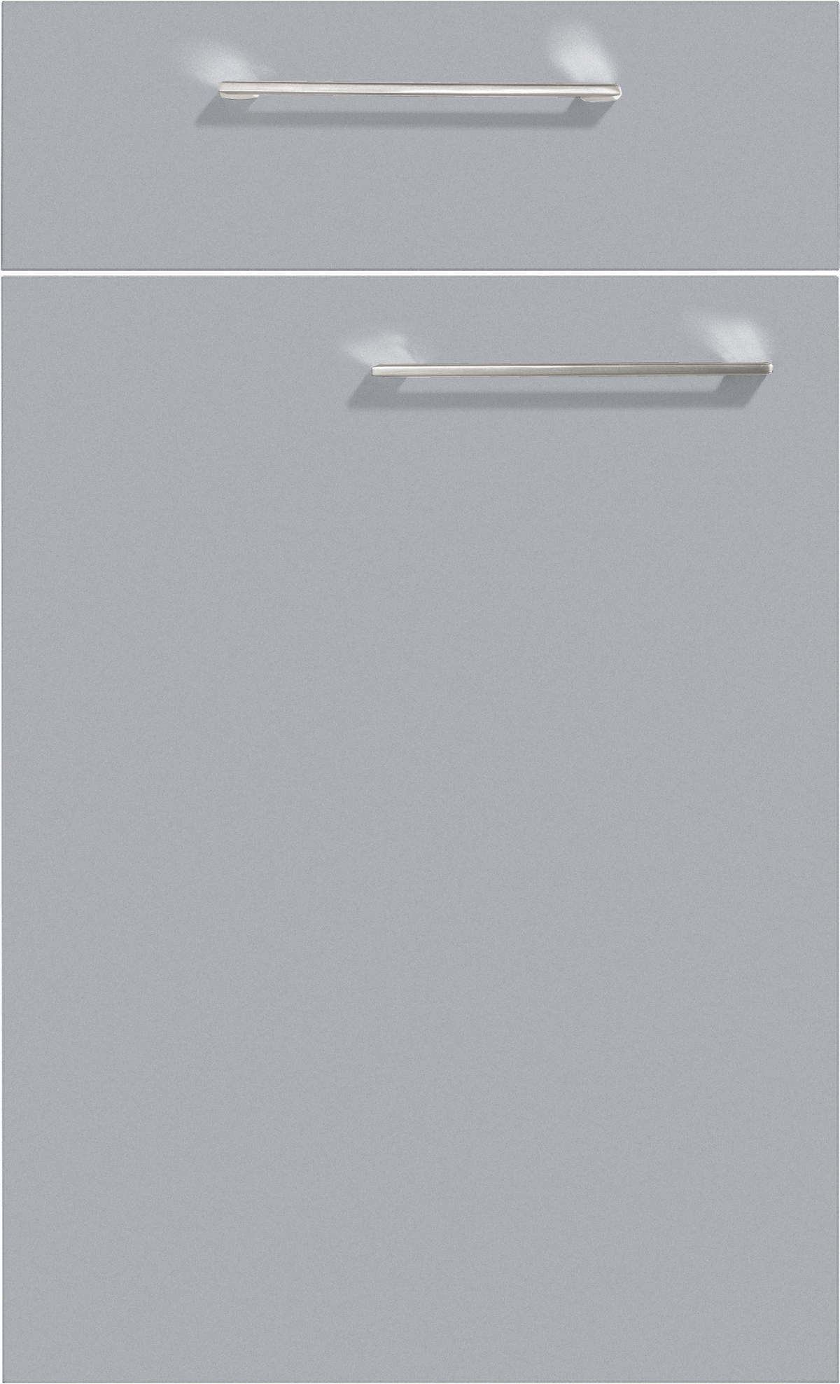 EINBAUKÜCHE   - Weiss/Grau, Design, Holzwerkstoff - Dieter Knoll