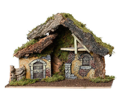 WEIHNACHTSKRIPPE - Naturfarben, LIFESTYLE, Holz (43,00/19,00/29,00cm)