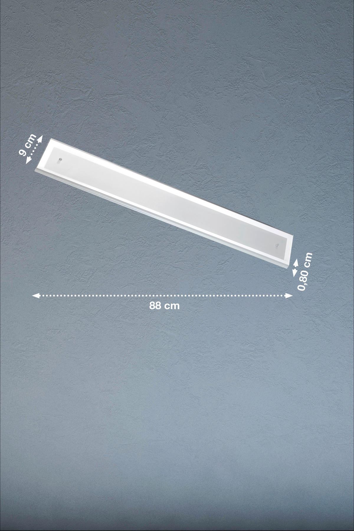 LEUCHTENGLAS M6 Z-TENSO MODULAR 88/9/0,8 cm   - Design, Glas (88/9/0,8cm) - Fischer & Honsel