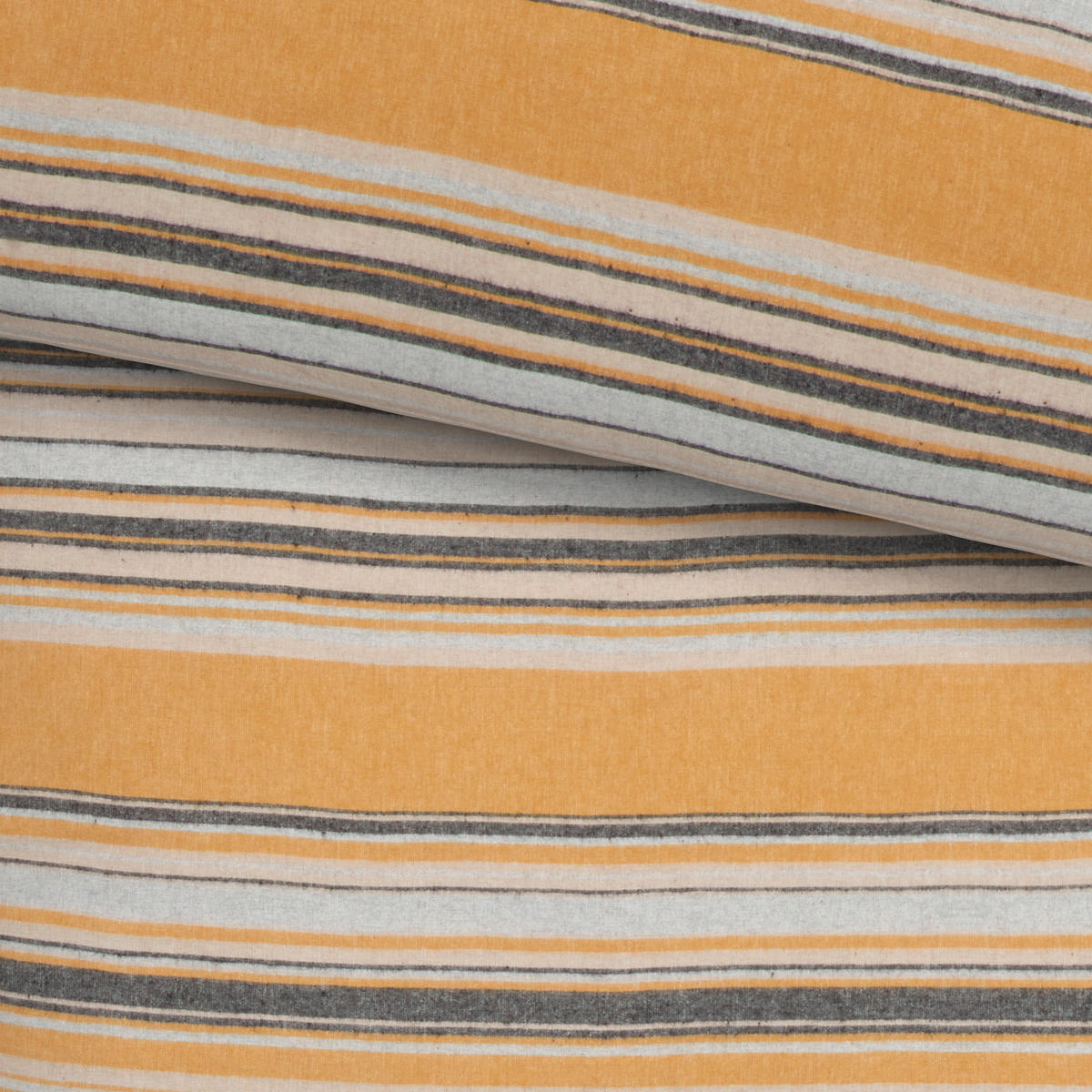 BETTWÄSCHE Flanell 135/200 cm  - Goldfarben, Basics, Textil (135/200cm) - Novel