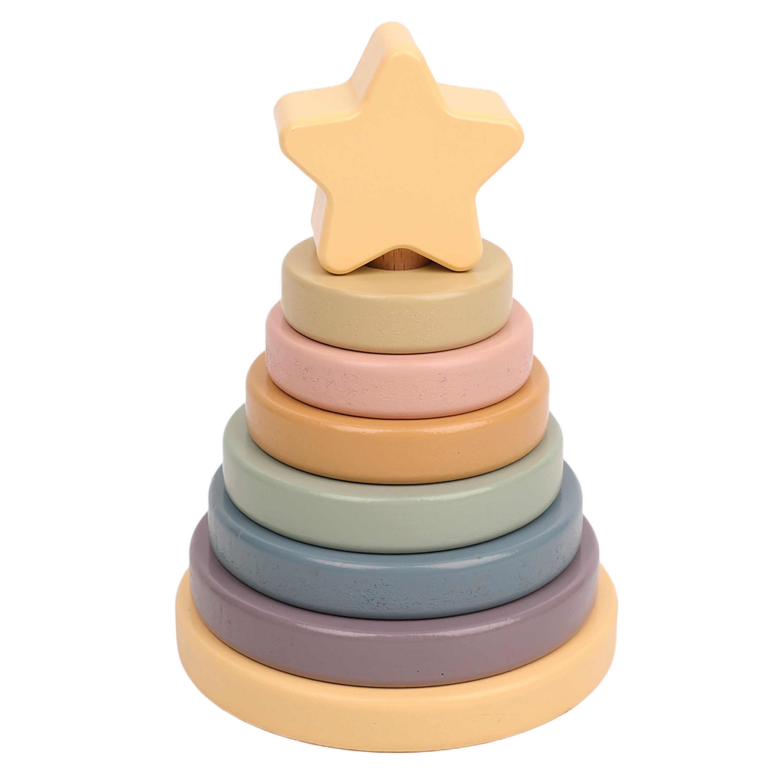 STAPELTURM - Multicolor, Basics, Holz - My Baby Lou