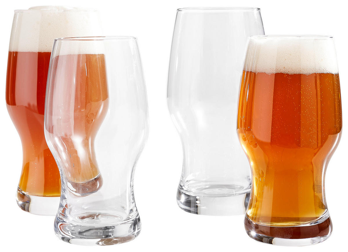 GLÄSERSET Taverna 8-teilig  - Transparent, Basics, Glas (8,60/17,00cm) - Leonardo